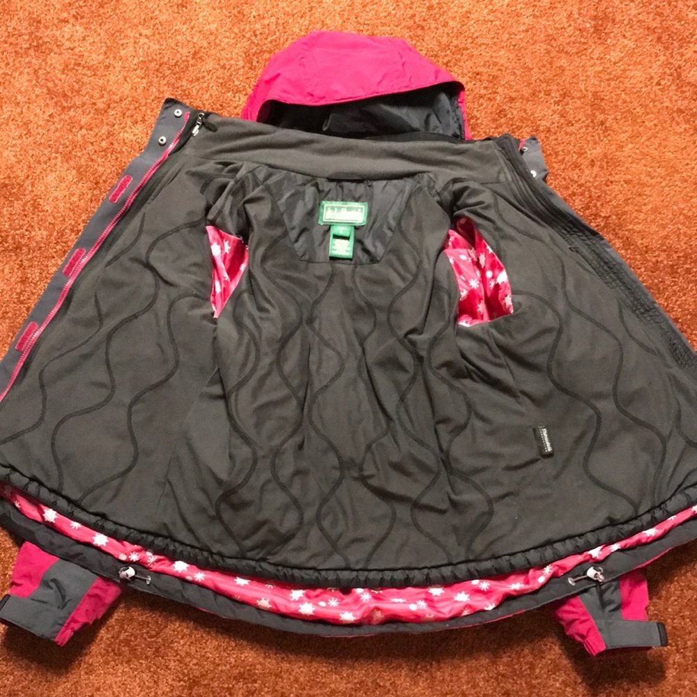 L L Bean ski snow jacket 2 in 1 - Picture 5 of 8